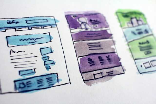 Web front-end design draft
